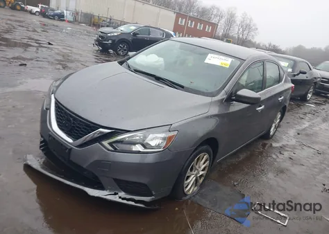 2019 Nissan Sentra Sv z USA, uszkodzony, nr VIN 3N1AB7AP0KY356270